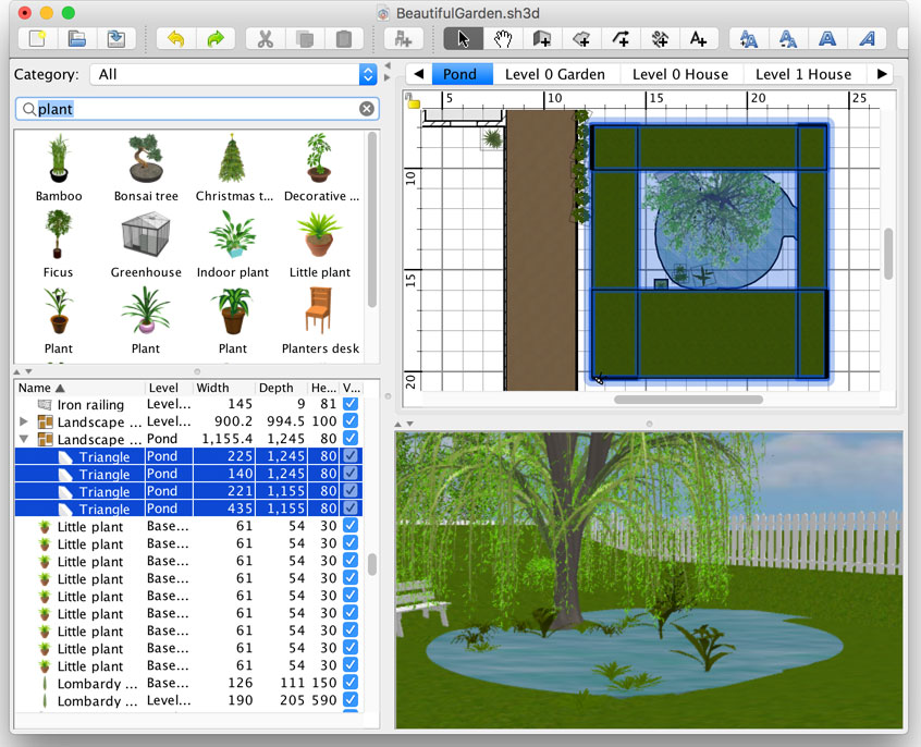 How to design a beautiful garden - Sweet Home 3D Blog