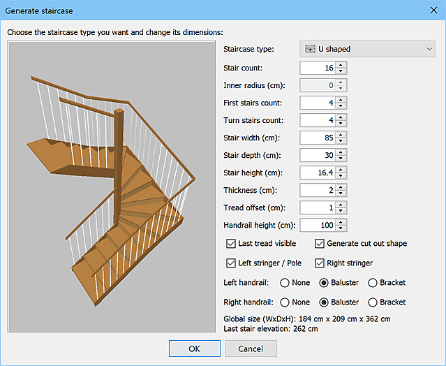 Sweet Home 3D Forum - View Thread - Staircase generator plug-in