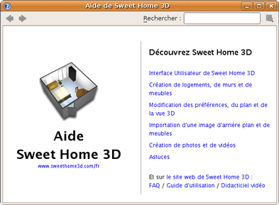 Sweet Home 3D : Documentation