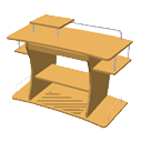 Computer desk by Infernal-quack Computer desk by Infernal-quack