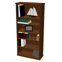 Filled bookcase by eTeks Filled bookcase by eTeks