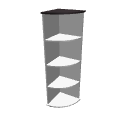 Angle shelf 160 by LucaPresidente Angle shelf 160 by LucaPresidente