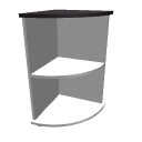 Angle shelf 80 by LucaPresidente Angle shelf 80 by LucaPresidente